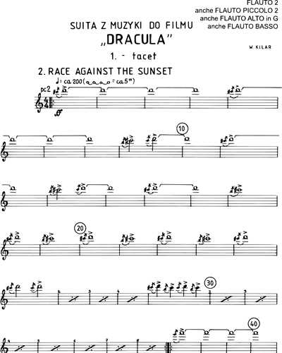 Flute 2/Piccolo 2/Alto Flute/Bass Flute