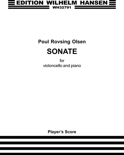 Sonate for Violoncello and Piano