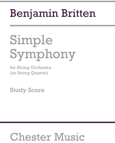Simple Symphony, Op. 4