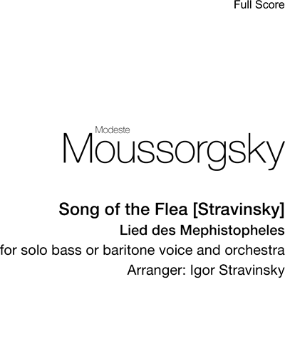 Song of the Flea [Stravinsky]