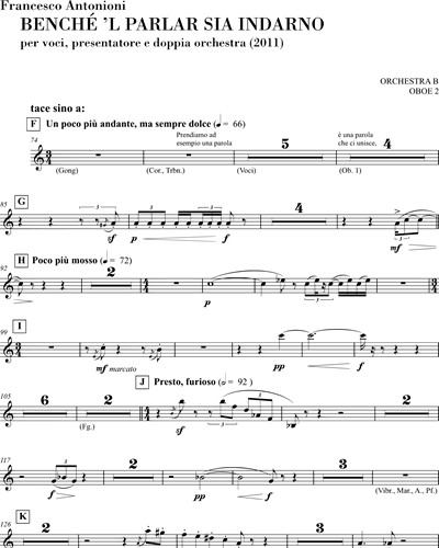 [Orchestra B] Oboe 2