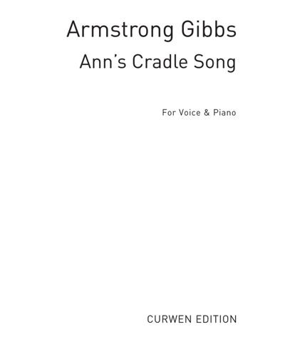 Ann's Cradle Song