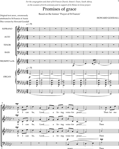 Trumpet in Bb & Organ & Mixed Chorus SATB