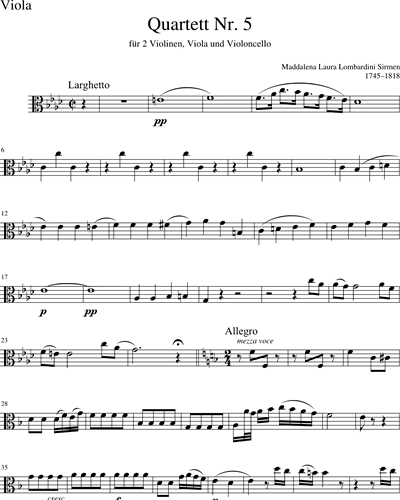 String Quartet No. 5 in F minor