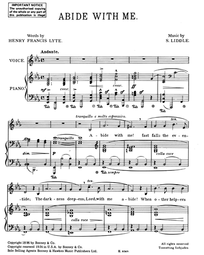 Abide with Me, No. 3-4
