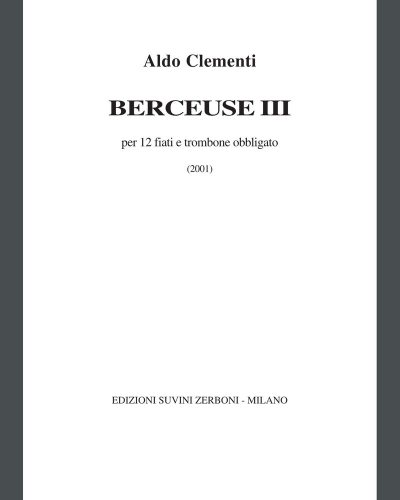 Berceuse III