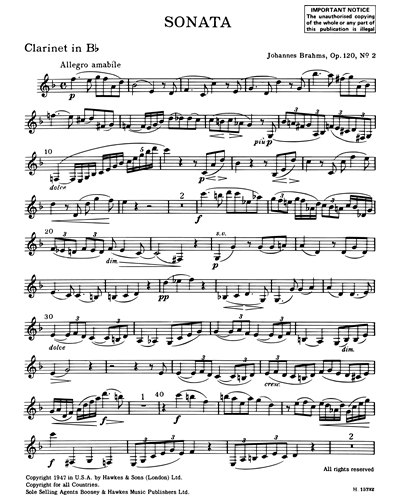 Sonata in E-flat major, op. 120/2