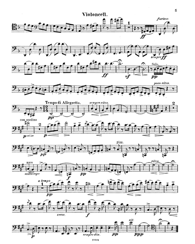 String Quartet in A major, op. 4