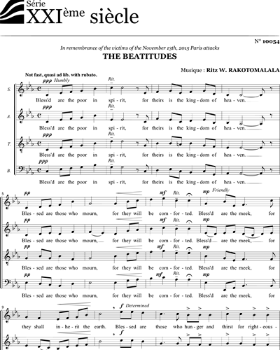 The beatitudes