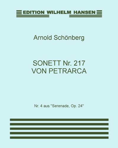 Sonett Nr. 217 von Petrarca