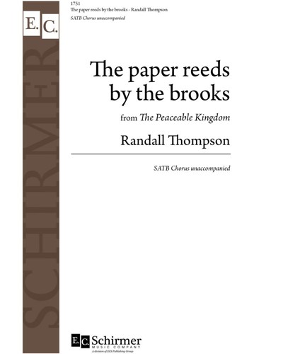 The Peaceable Kingdom: The Paper Reeds By The Brooks