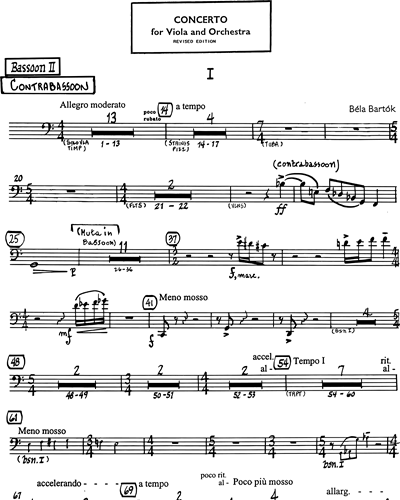 Viola Concerto [Revised Version]