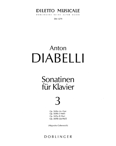 Sonatinas for Piano, Volume 3