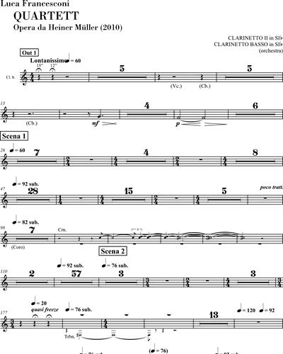 [Orchestra 1] Clarinet in Bb 2/Bass Clarinet