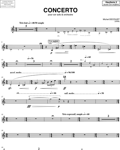 Oboe 2 & English Horn