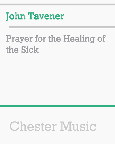 Prayer for the Healing of the Sick
