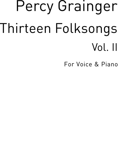 Thirteen Folksongs Vol. 2