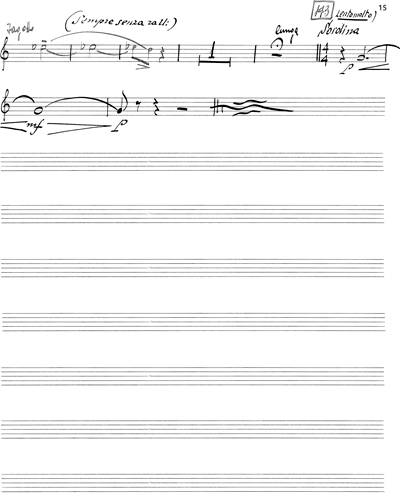 Favola Di Orfeo Bassoon Sheet Music By Alfredo Casella Nkoda