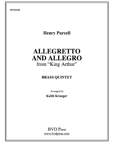 Allegretto and Allegro (from 'King Arthur')