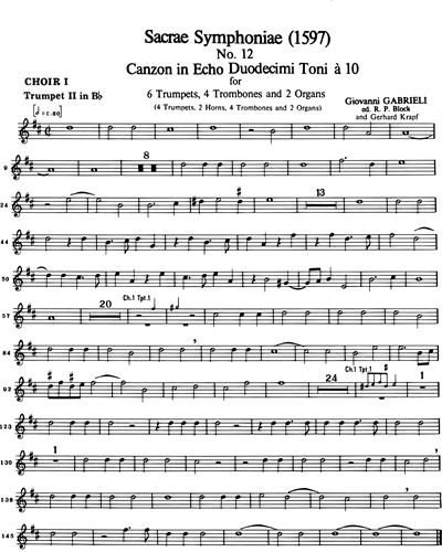 [Choir 1] Trumpet 2 in Bb