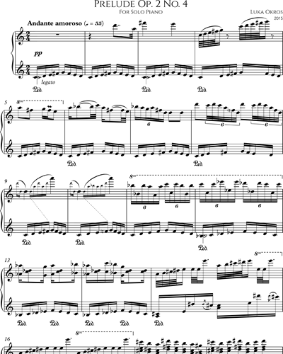 Prelude Op. 2 No. 4