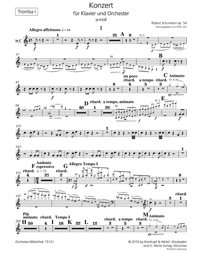 Piano Concerto in A minor, op. 54