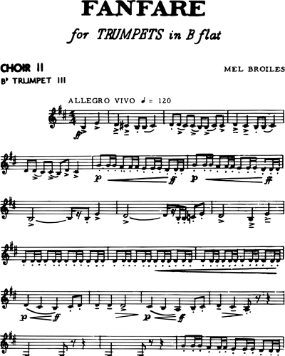 [Choir 2] Trumpet in Bb 3