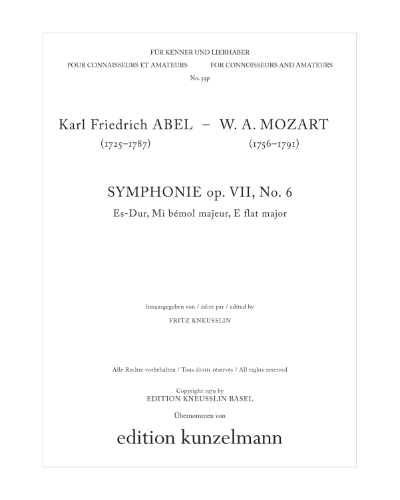 Symphony No. 6 in Eb major, op. 7