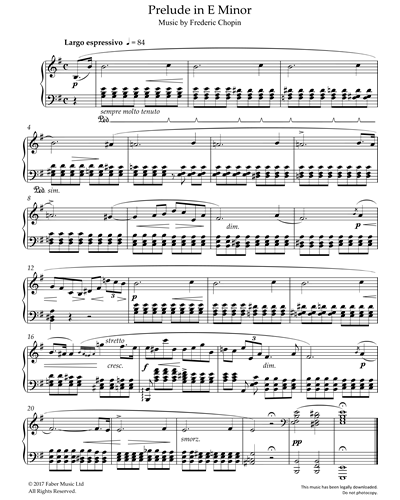 Prelude In E Minor (Op. 28, No.4)