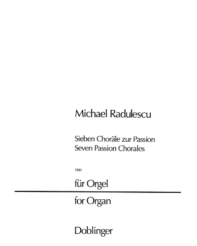 Seven chorales for the passion