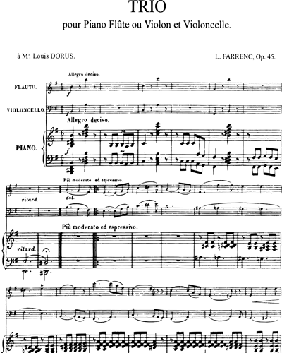 Trio, op. 45