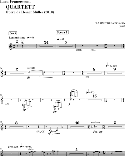 [Orchestra 2] Bass Clarinet