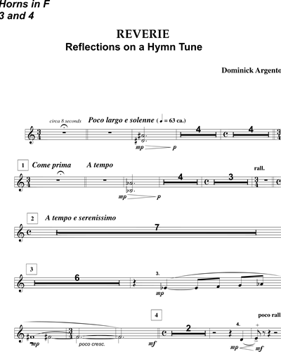 Horn in F 3 & Horn in F 4