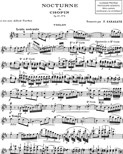Nocturne en Ré majeur Op. 27 n. 2