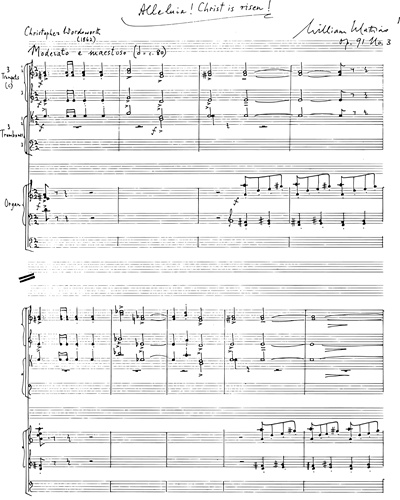 Full Score & Mixed Chorus & Organ