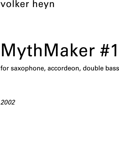 MythMaker #1 (2002)