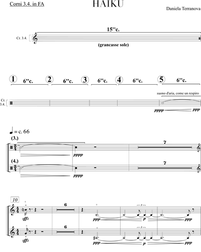 Horn in F 3 & Horn in F 4