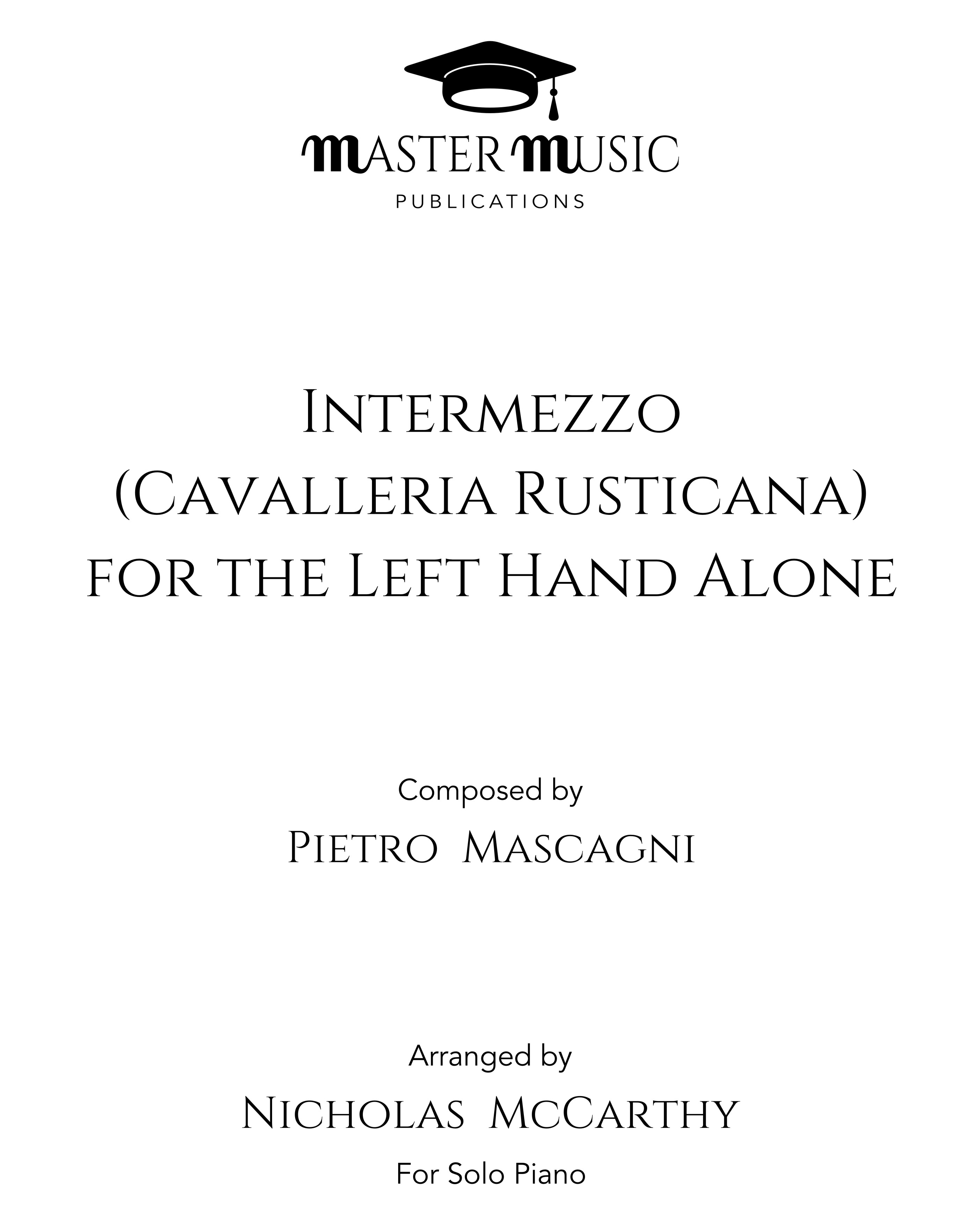 Intermezzo (from 'Cavalleria Rusticana')