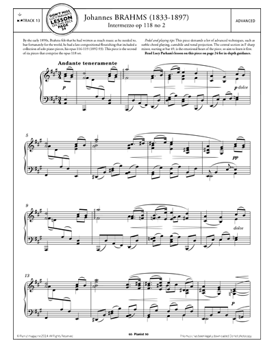 Intermezzo Op.118 No.2