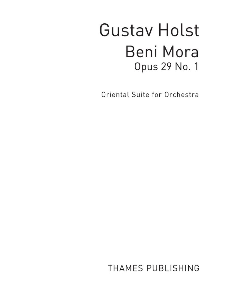 Beni Mora, Op. 29 No. 1