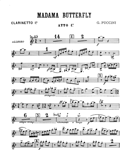 Clarinet in Bb 1/Clarinet in A 1