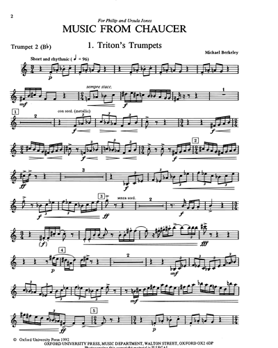 Trumpet in Bb 2