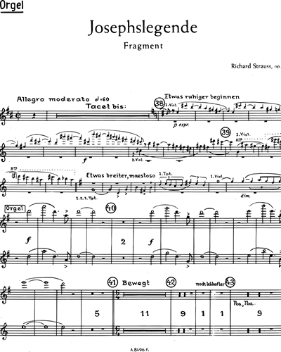 Symphonic Fragment from "Joseph Legende"