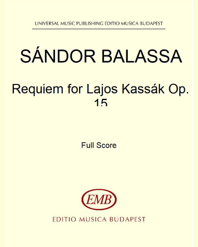 Requiem for Lajos Kassák op. 15