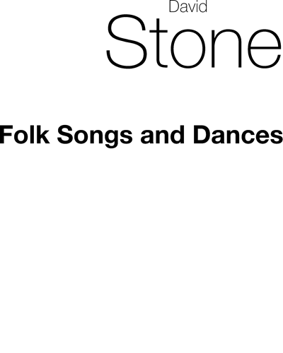 Folk Songs & Dances