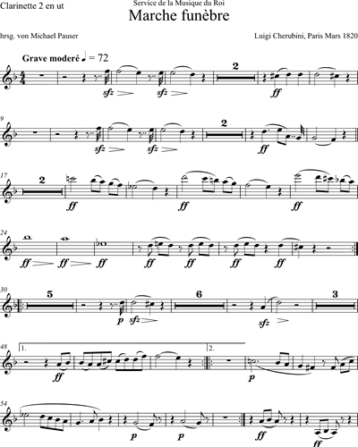 Clarinet 2 in C