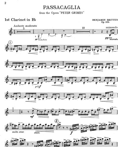 Clarinet 1 in Bb