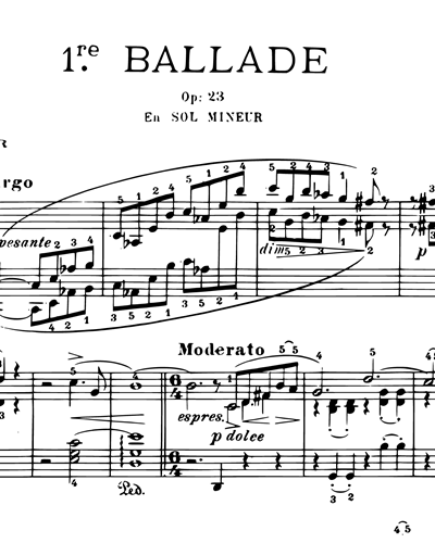 Ballade No. 1 in G minor, op. 23