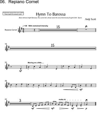 Hymn to Barossa