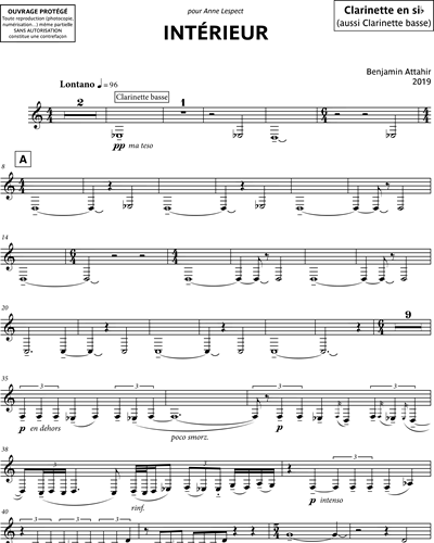 [Part 2] Clarinet in Bb/Bass Clarinet
